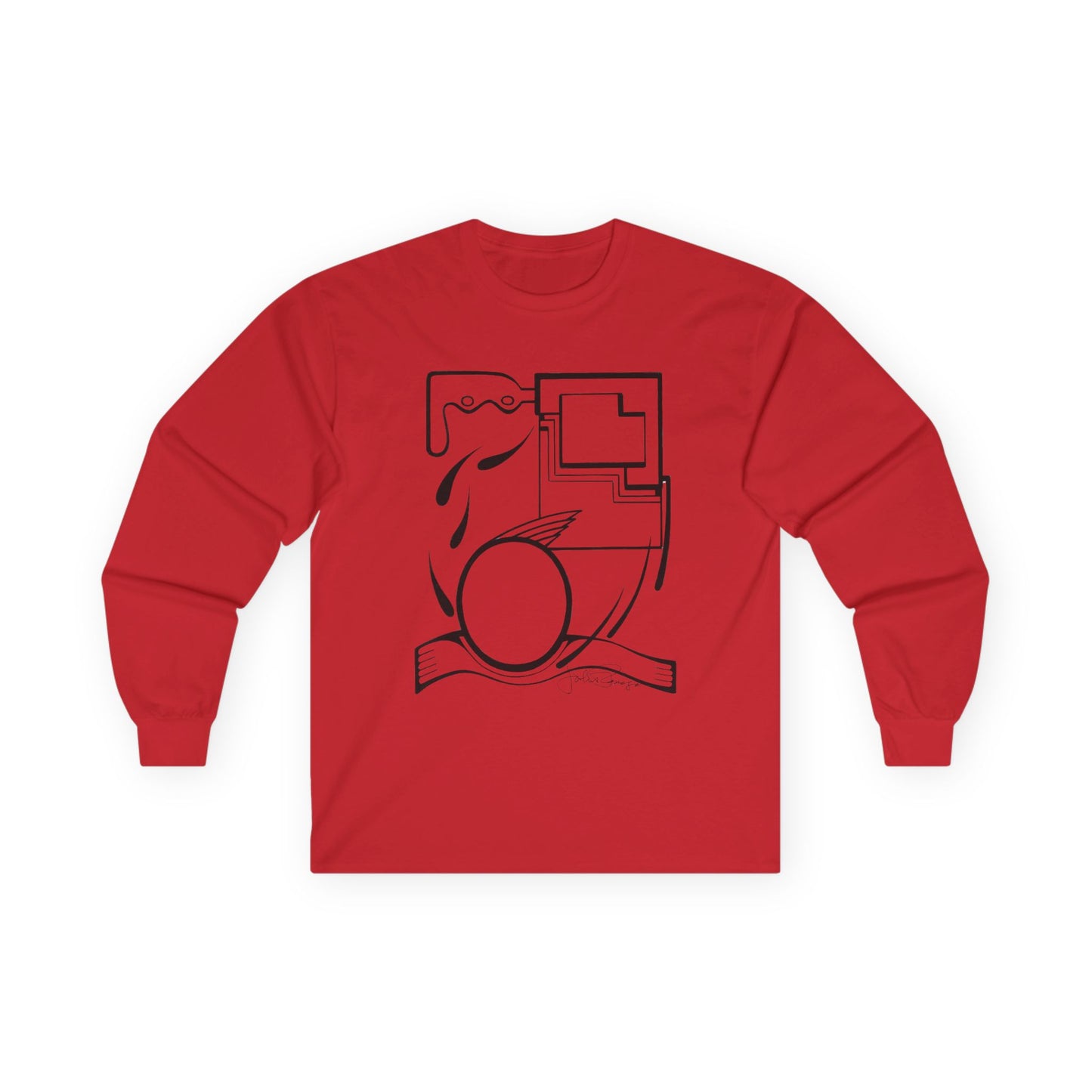 Fleeing the Storm - Long Sleeve Wearable Art