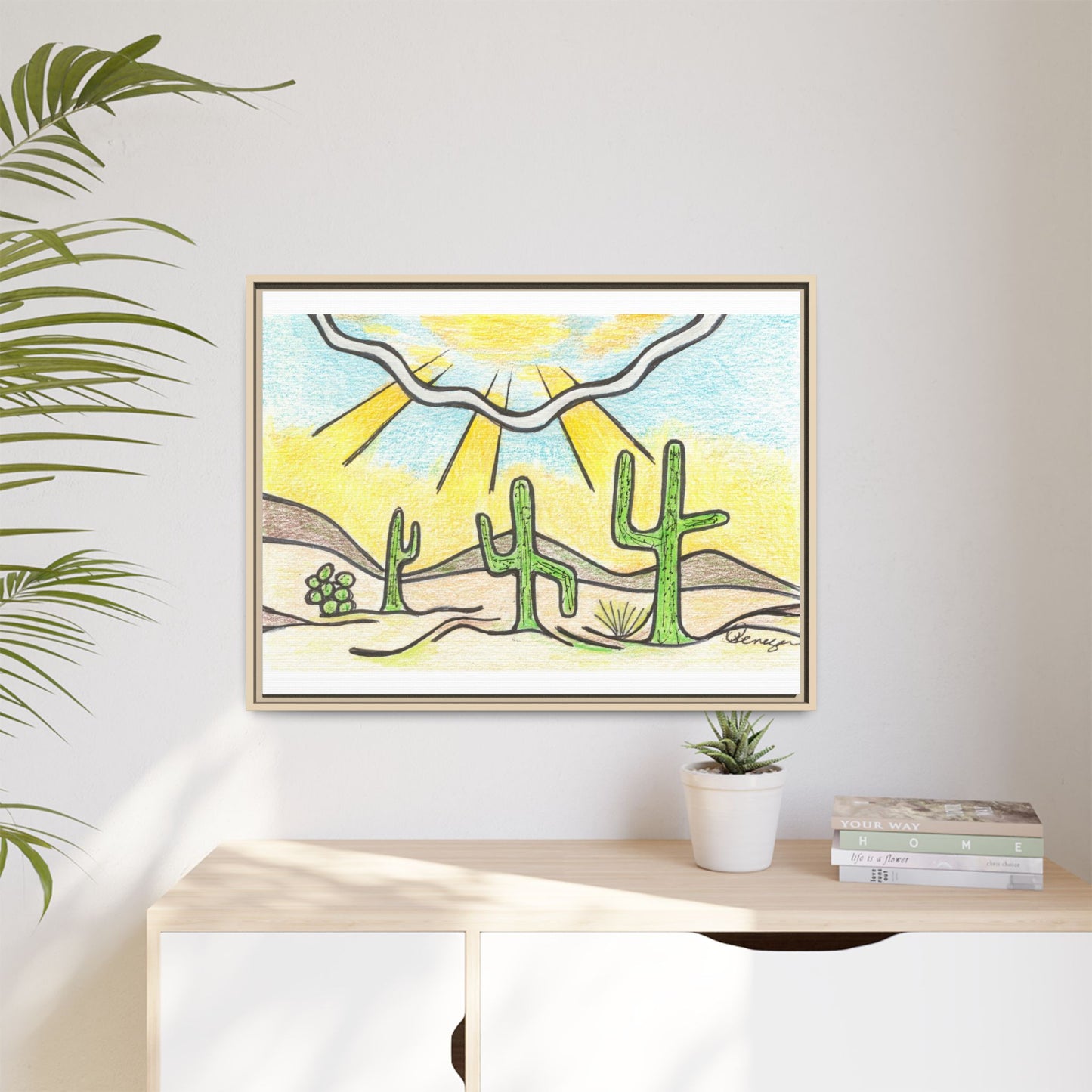 Saguaro - Archival Gallery Matte Canvas