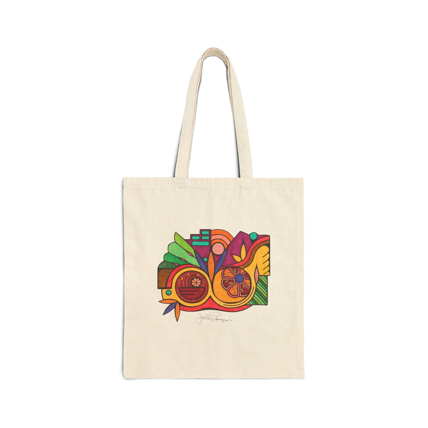 Leaving the Picture - Utility Canvas Premium Art Tote