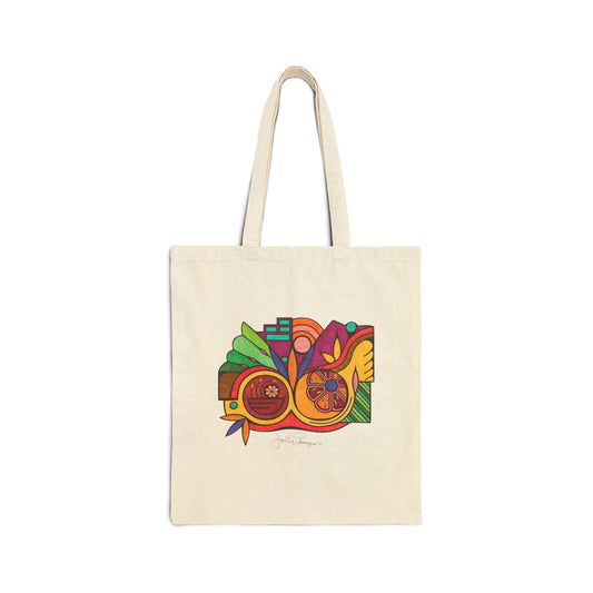 Leaving the Picture - Utility Canvas Premium Art Tote