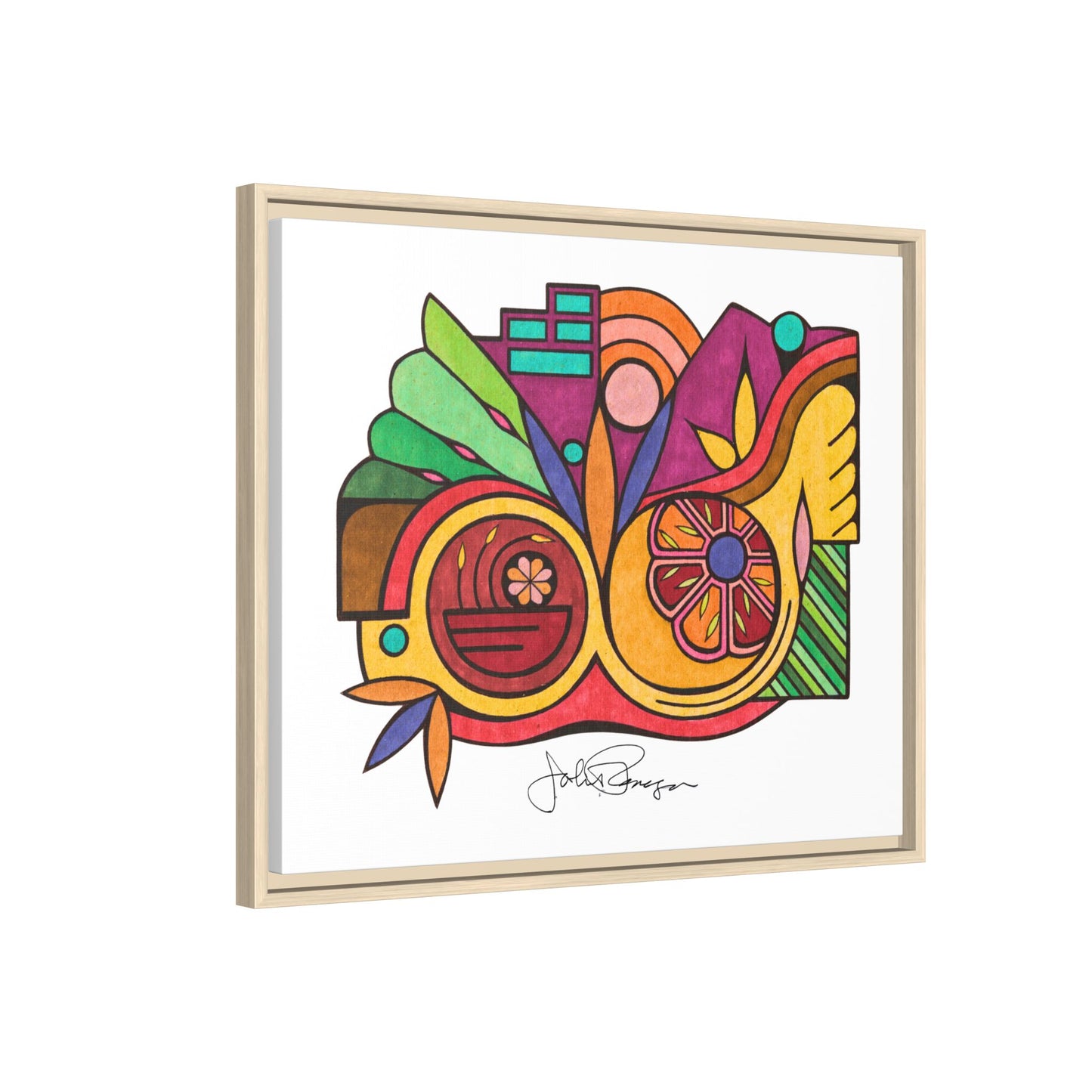 Leaving the Picture - Archival Gallery Matte Canvas
