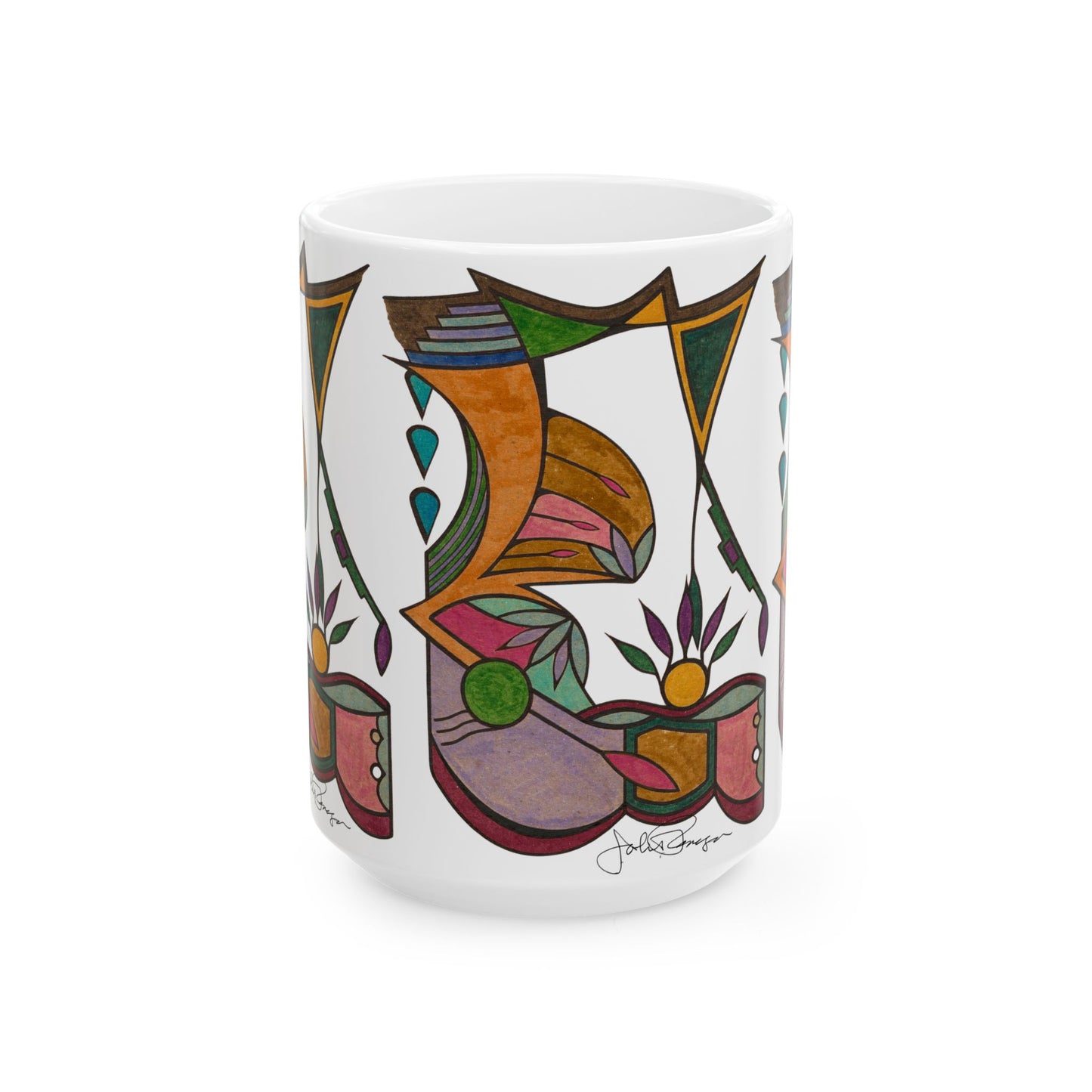 Life Cycle - Wrap-Around Ceramic Art Mug (11oz/15oz)