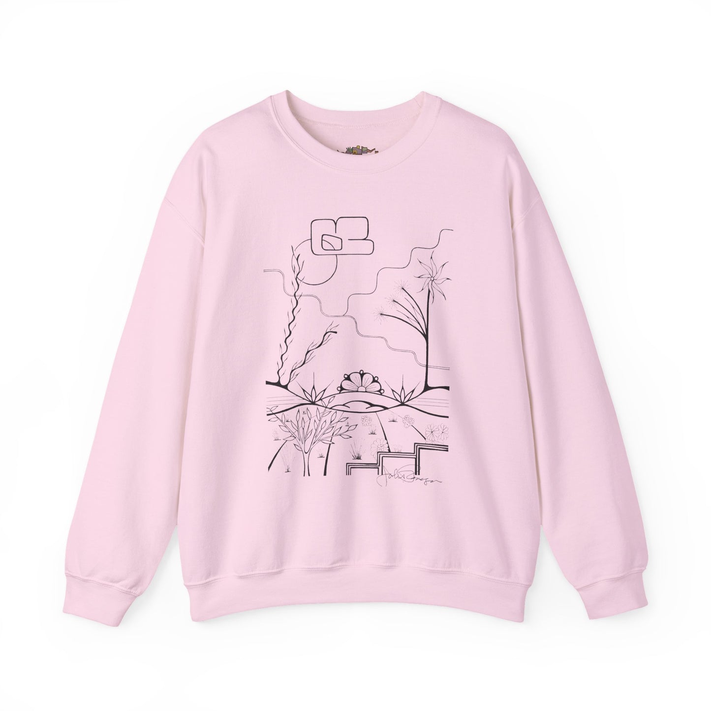 The World is Round - Pullover Sweatshirt Premium Wearable Art