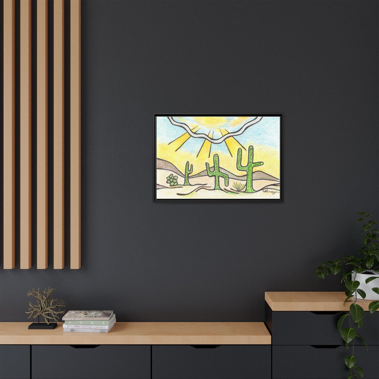 Saguaro - Archival Gallery Matte Canvas