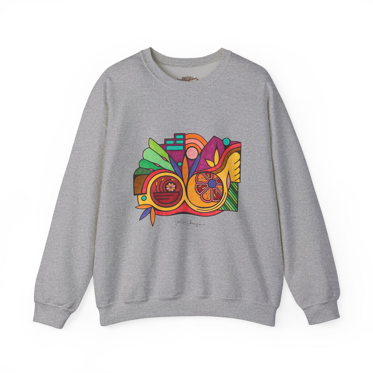 Premium Pullover Sweatshirt Wearable Art | Leaving the Picture