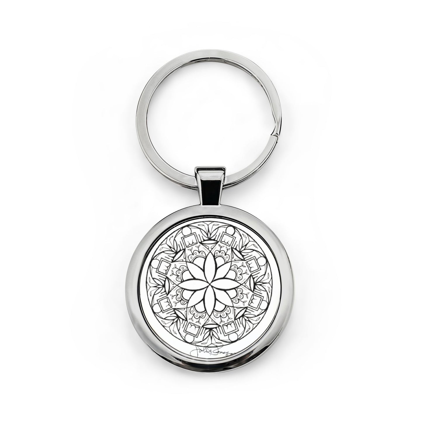 Join the Circle - Stainless Steel Art Keychain