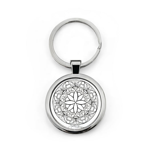Join the Circle - Stainless Steel Art Keychain