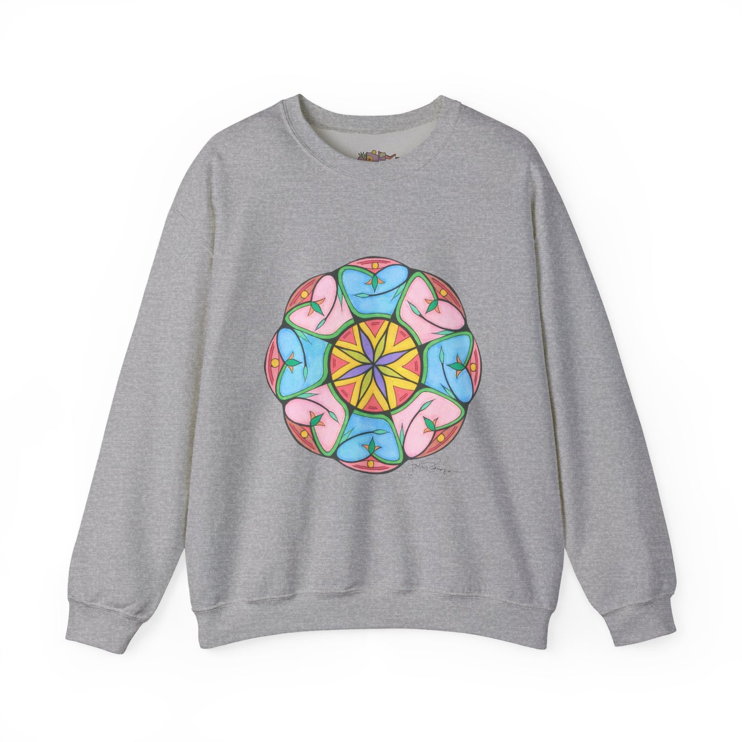Heaven's Gate Mandala - Pullover Sweatshirt Premium Wearable Art
