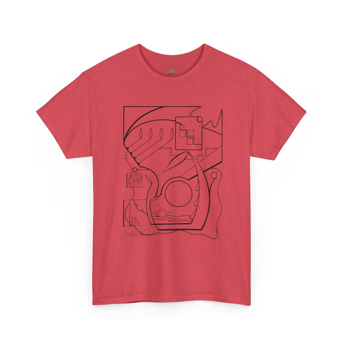 Premium Short Sleeve T-Shirt Wearable Art | From the Heart