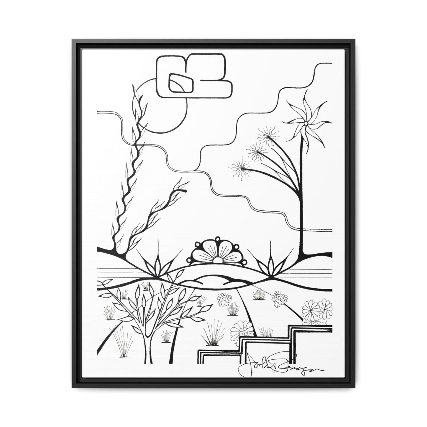 The World is Round - Archival Gallery Matte Canvas