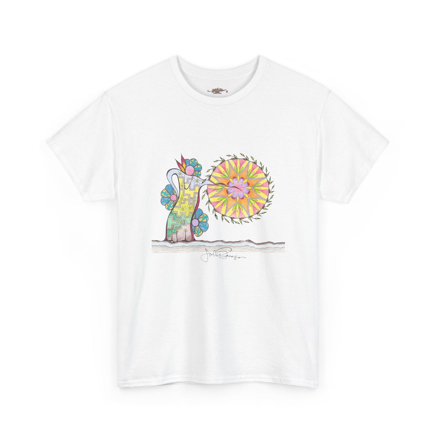 PowWow Drum - Short Sleeve Premium Wearable Art