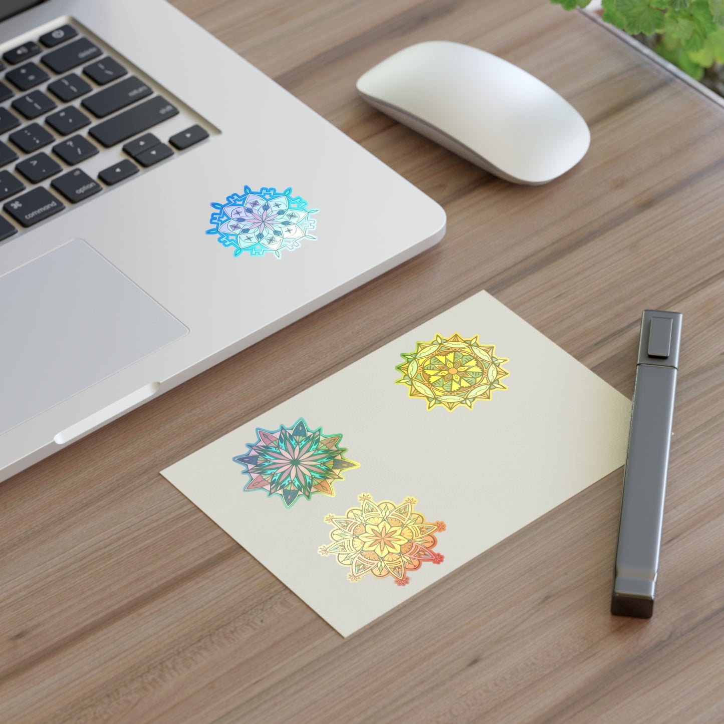 Mandala Collection 1 — Hand-Drawn Vinyl Sticker Pack
