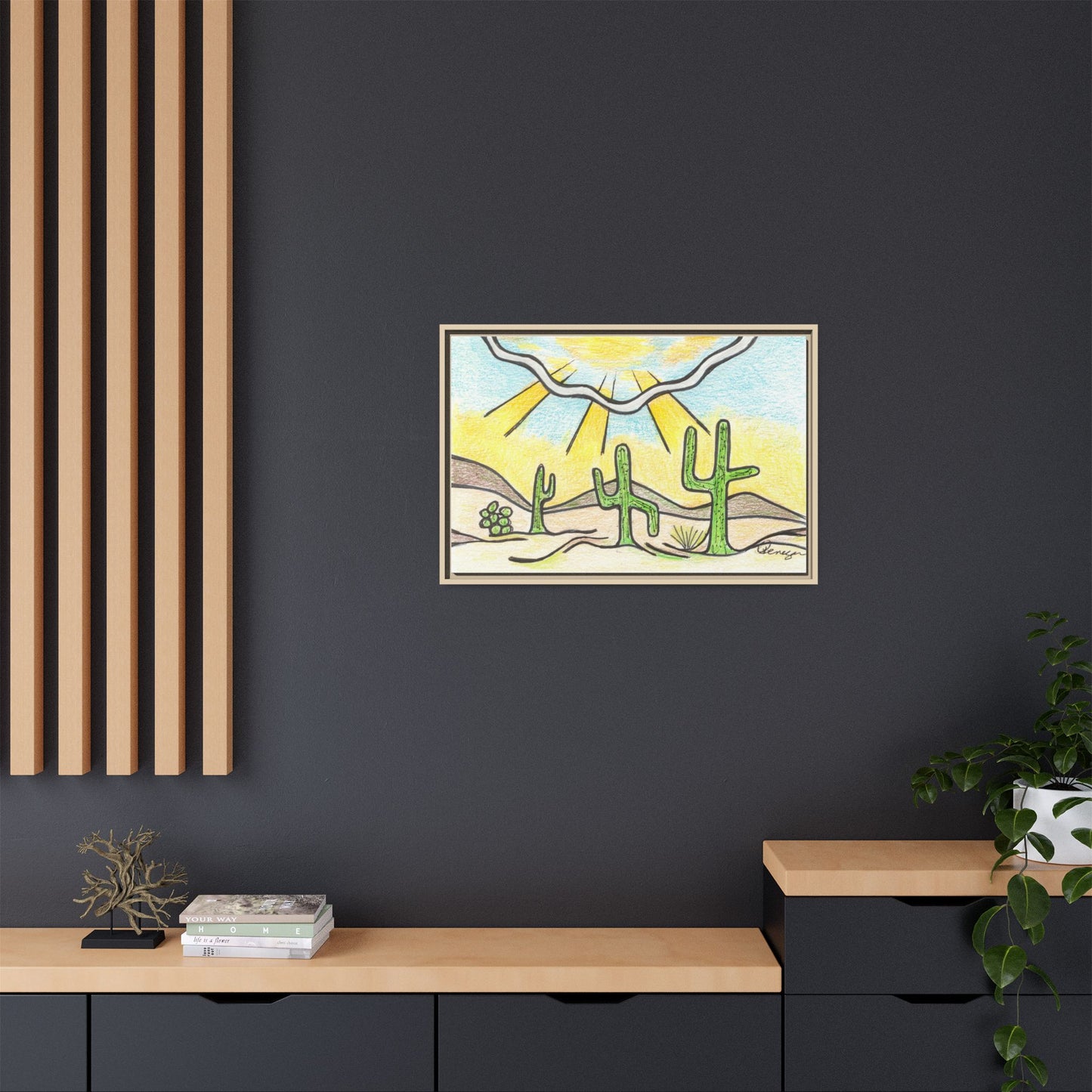 Saguaro - Archival Gallery Matte Canvas