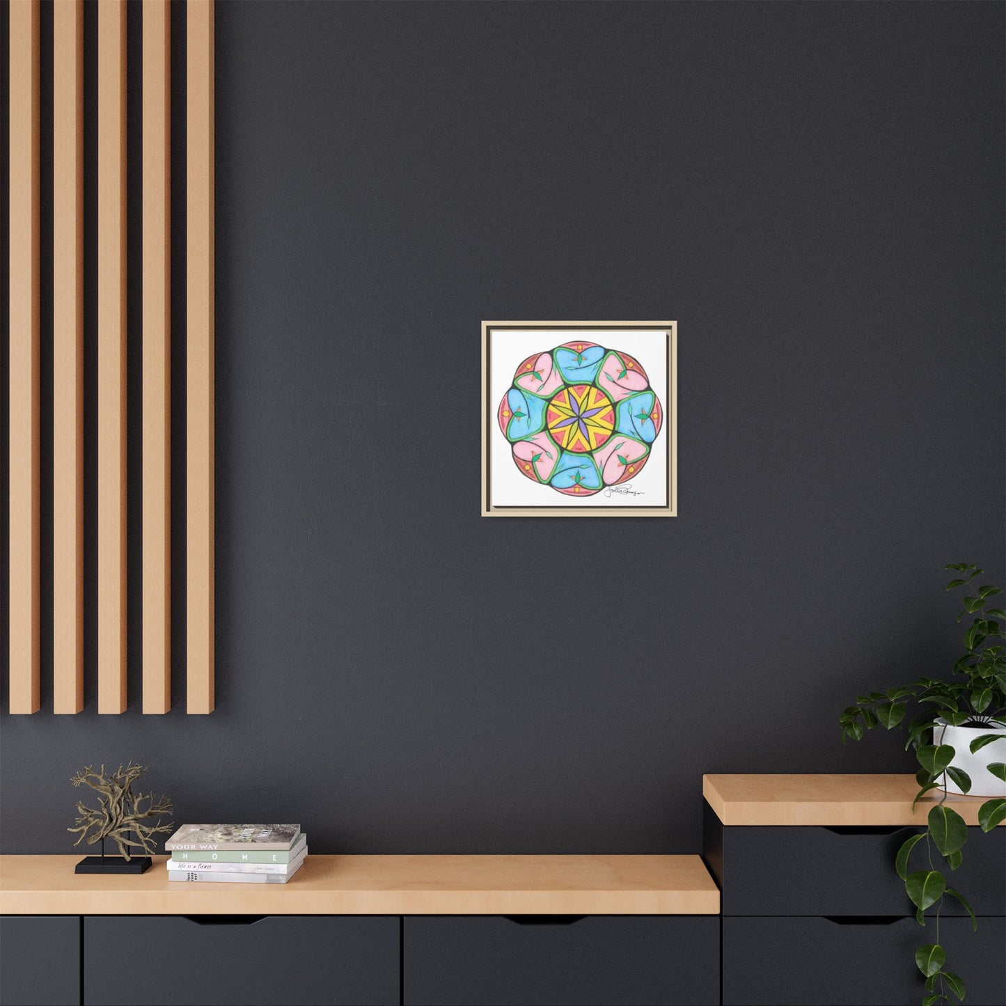 Heaven's Gate Mandala - Archival Gallery Matte Canvas