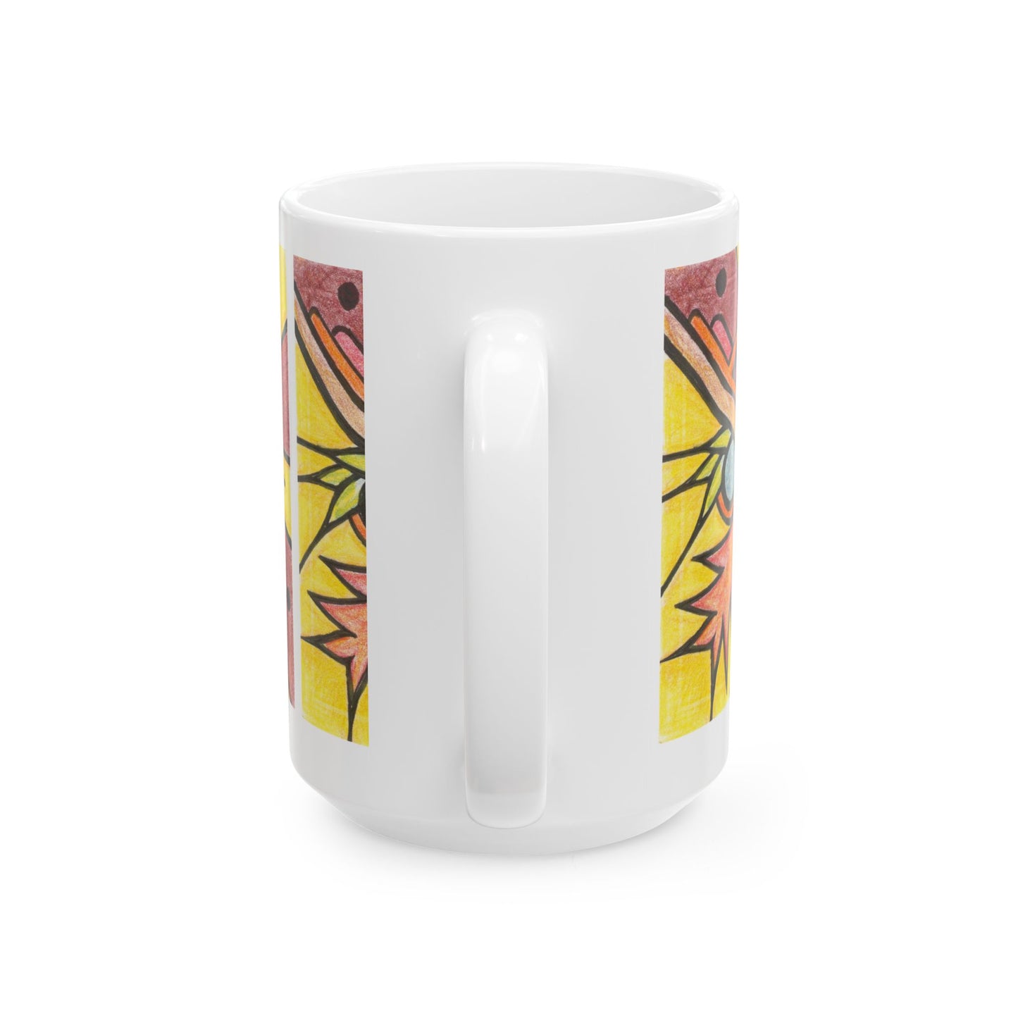 Gallery Day - Wrap-Around Ceramic Art Mug (11oz/15oz)