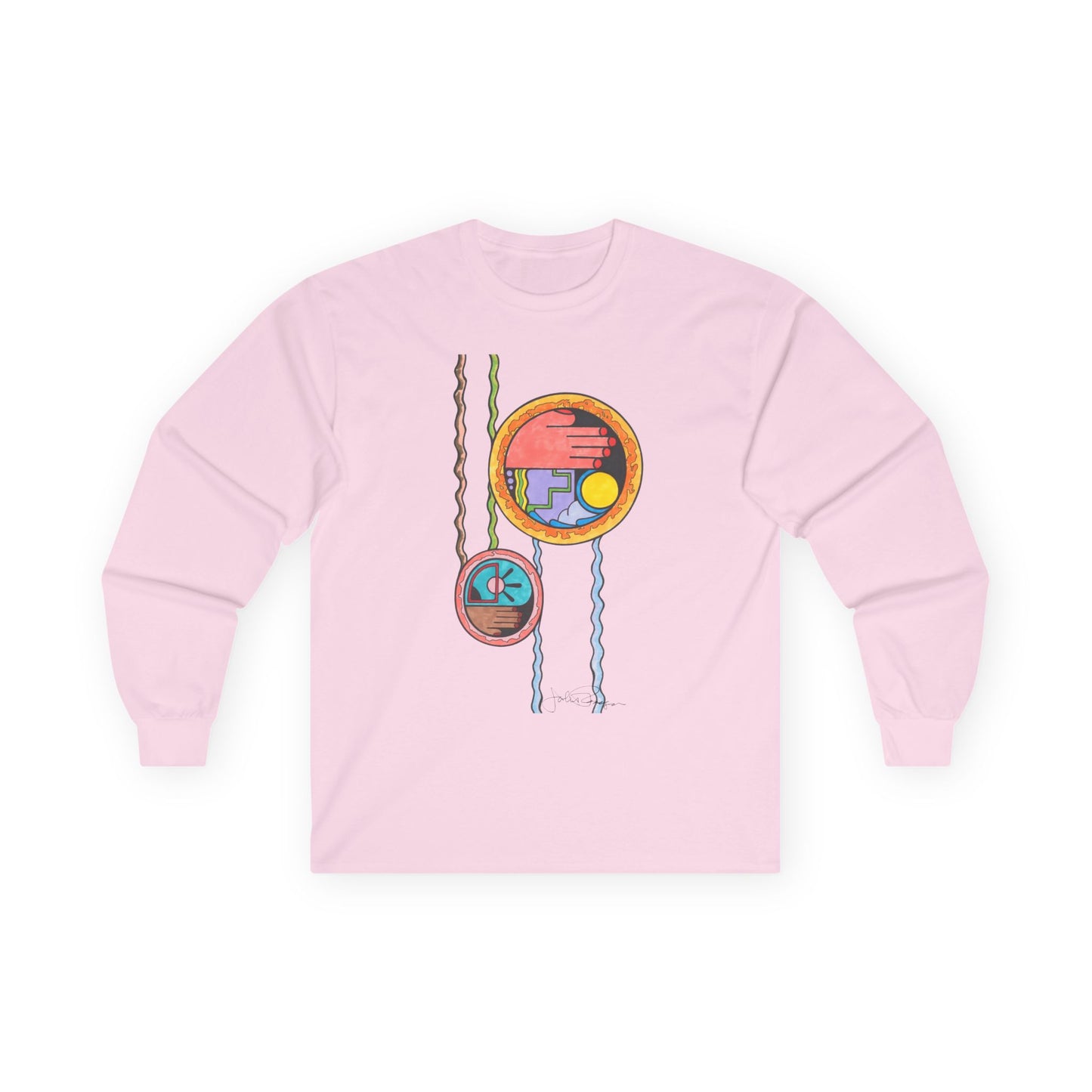 Wave While Passing - Long Sleeve Premium Wearable Art