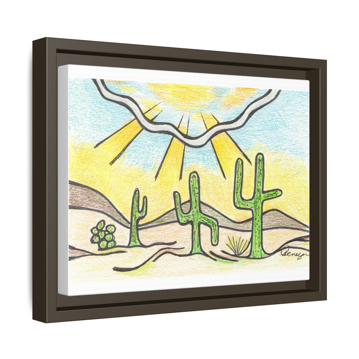 Saguaro - Archival Gallery Matte Canvas