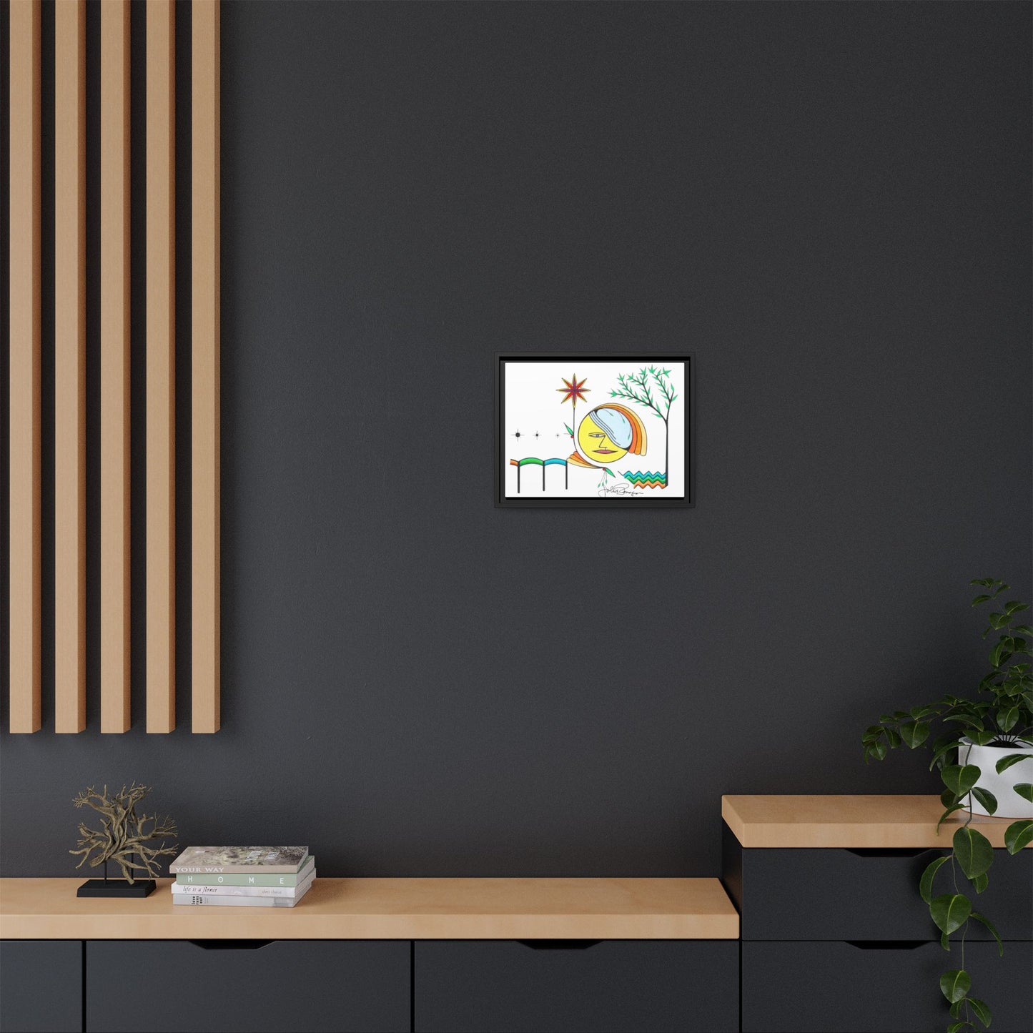 Premium Gallery Framed Matte Canvas | Sol Searcher