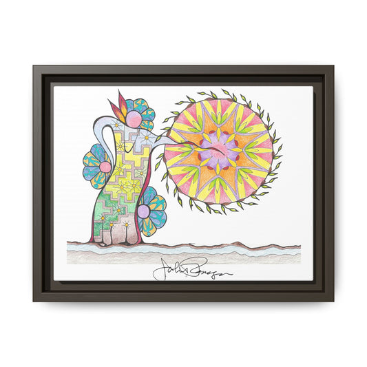 PowWow Drum - Archival Gallery Matte Canvas