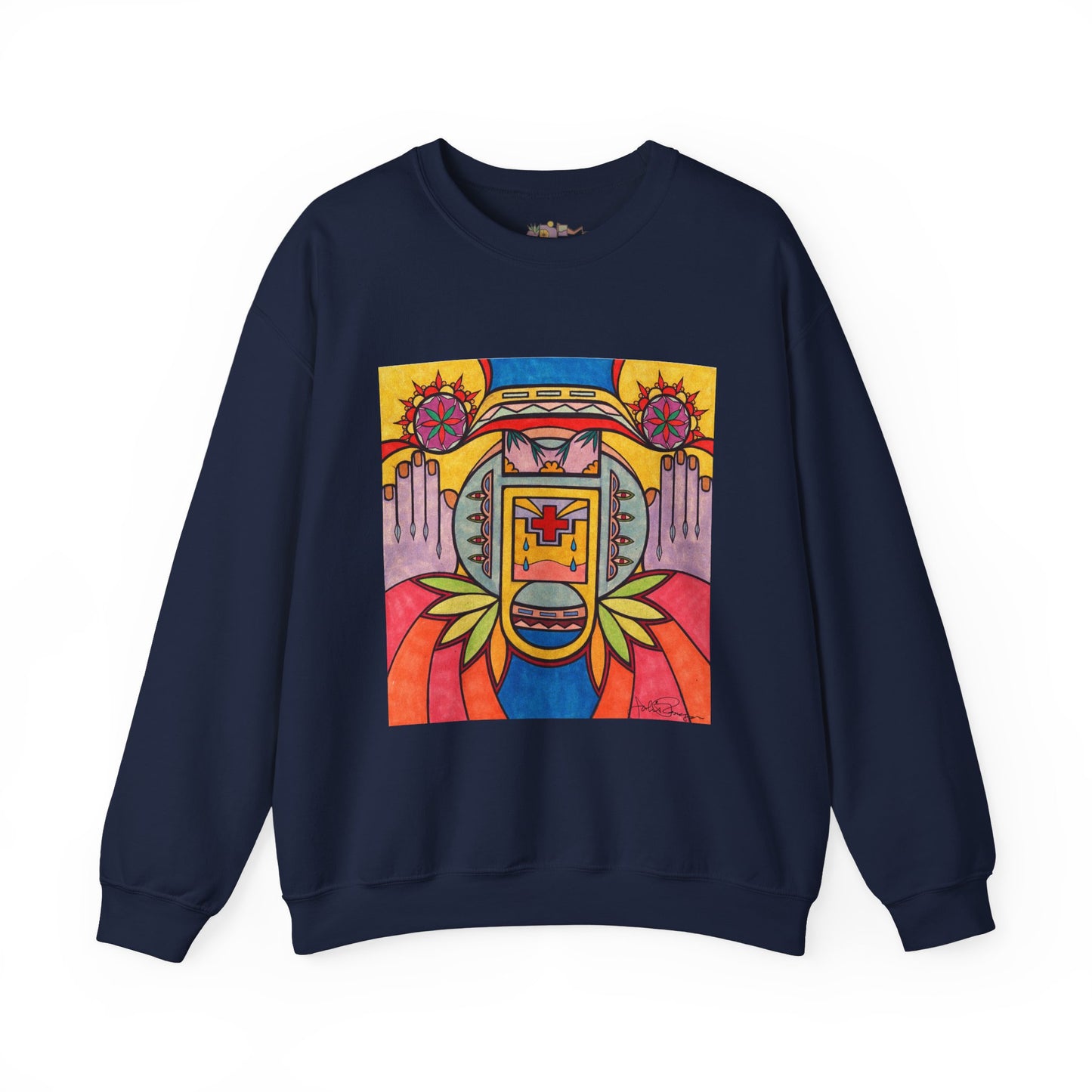 Premium Pullover Sweatshirt Wearable Art | Hands