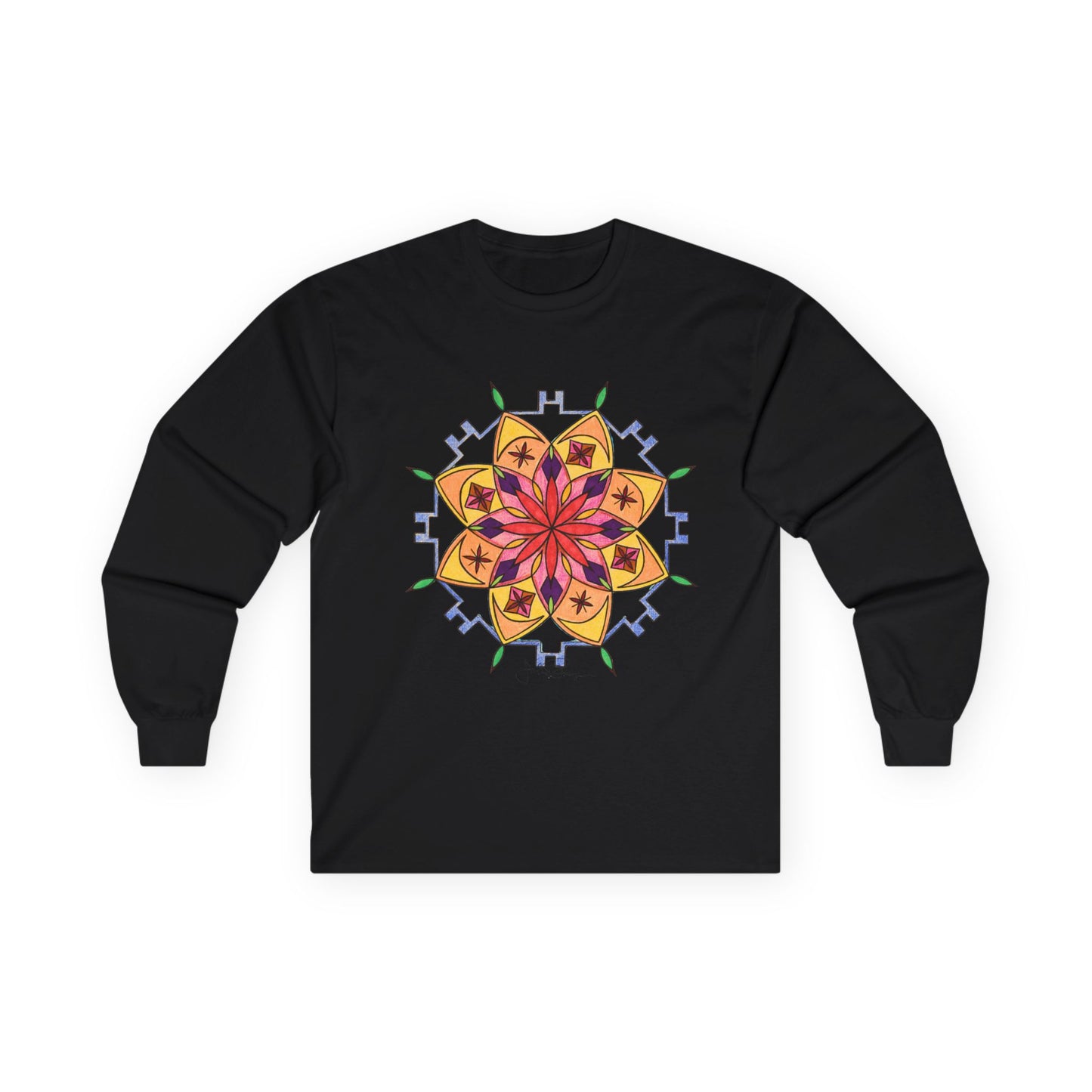 Snow Mandala - Long Sleeve Premium Wearable Art