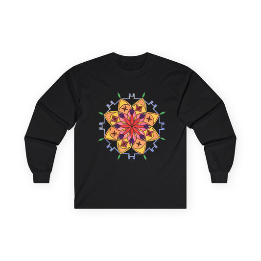 Snow Mandala - Long Sleeve Premium Wearable Art
