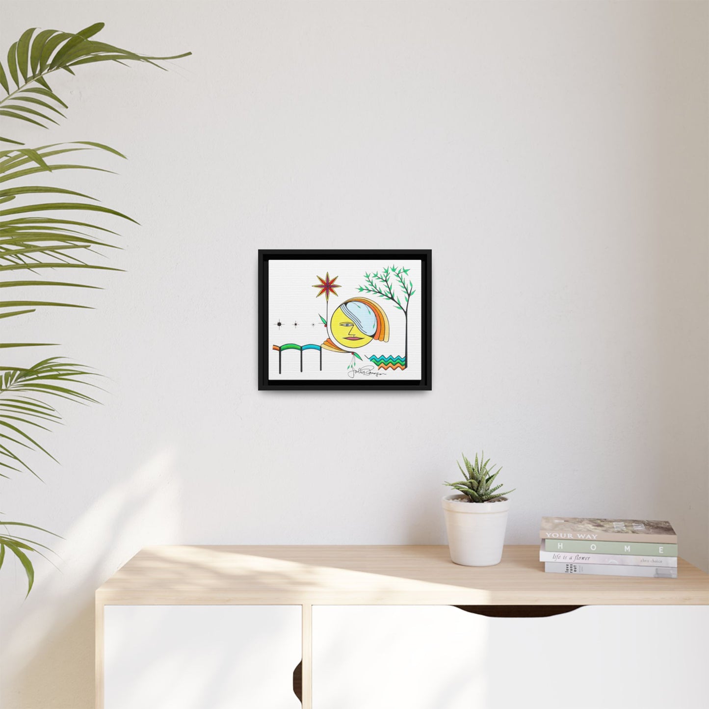 Premium Gallery Framed Matte Canvas | Sol Searcher