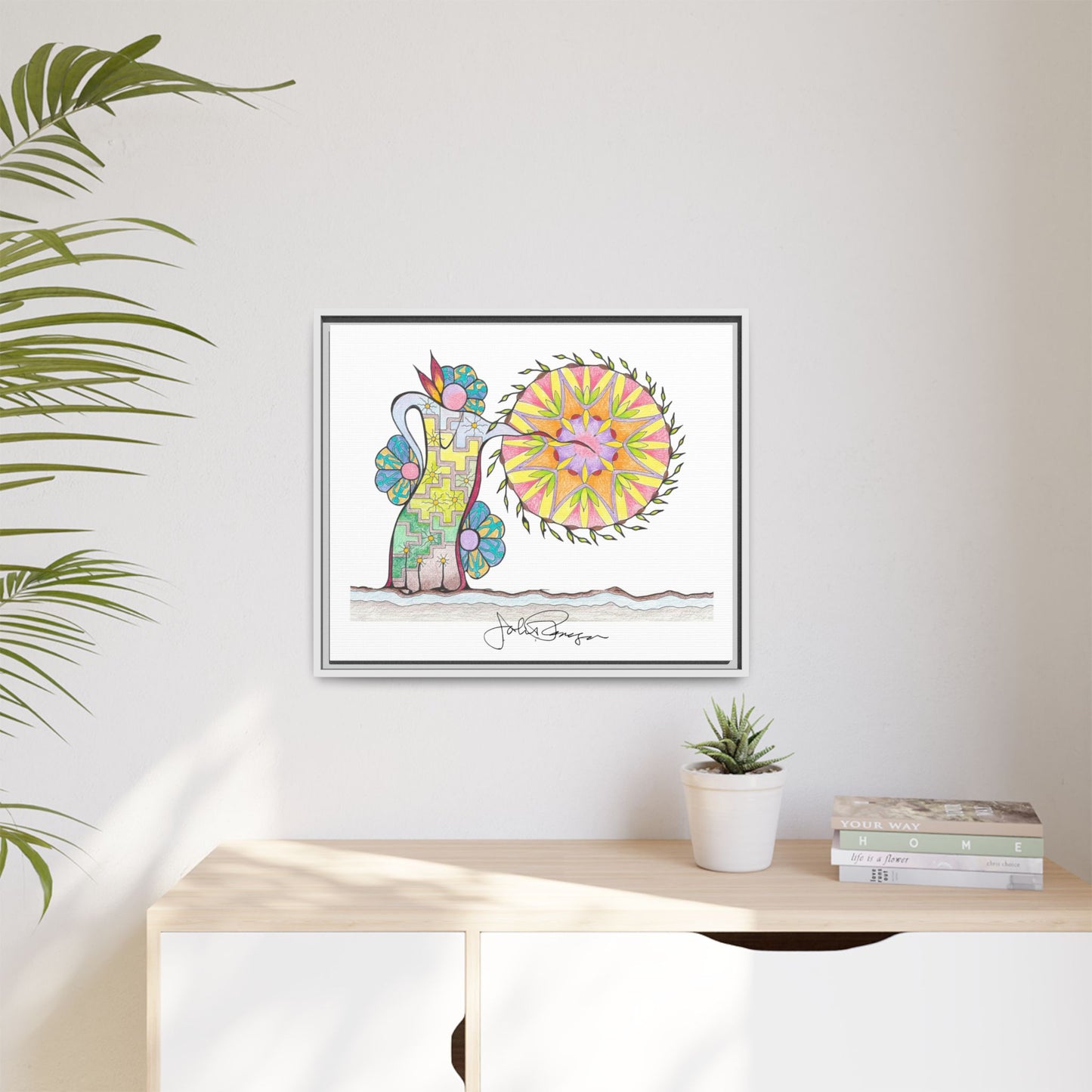 PowWow Drum - Archival Gallery Matte Canvas