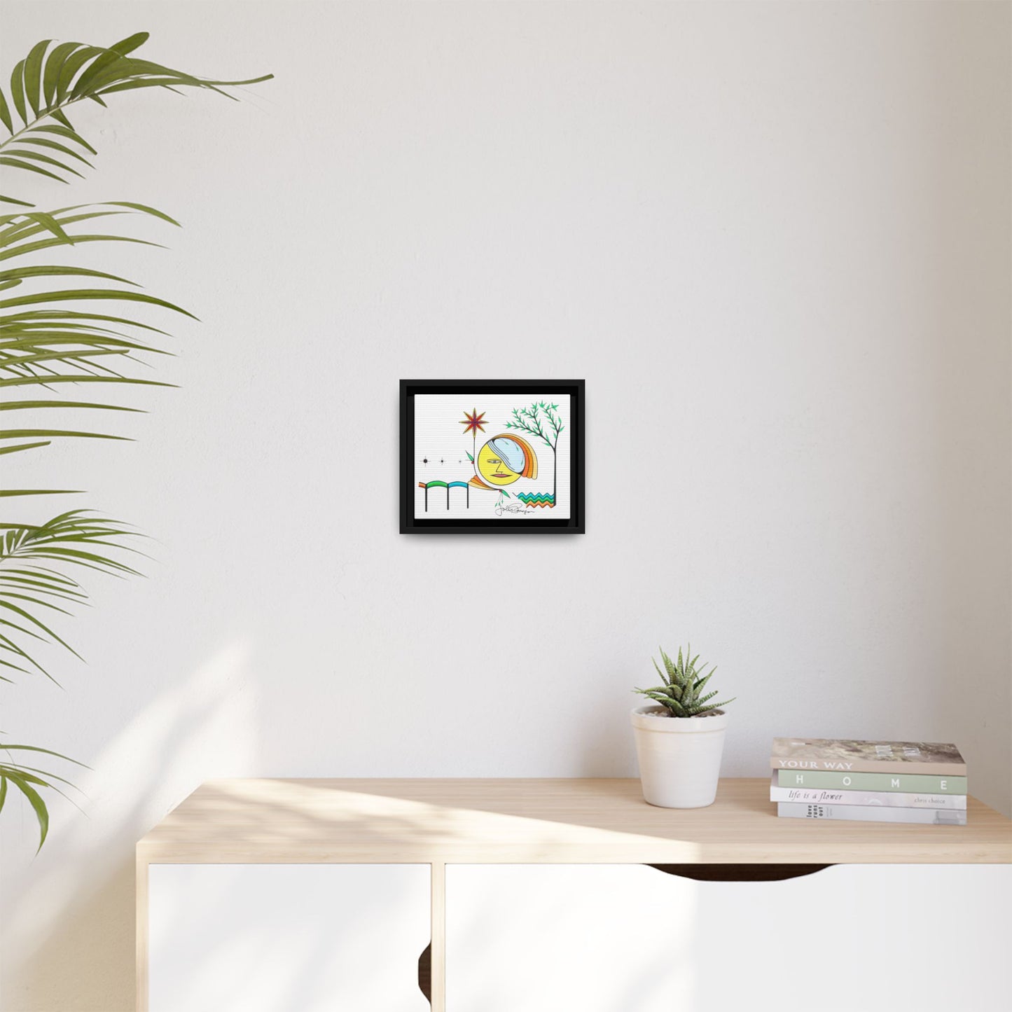 Premium Gallery Framed Matte Canvas | Sol Searcher