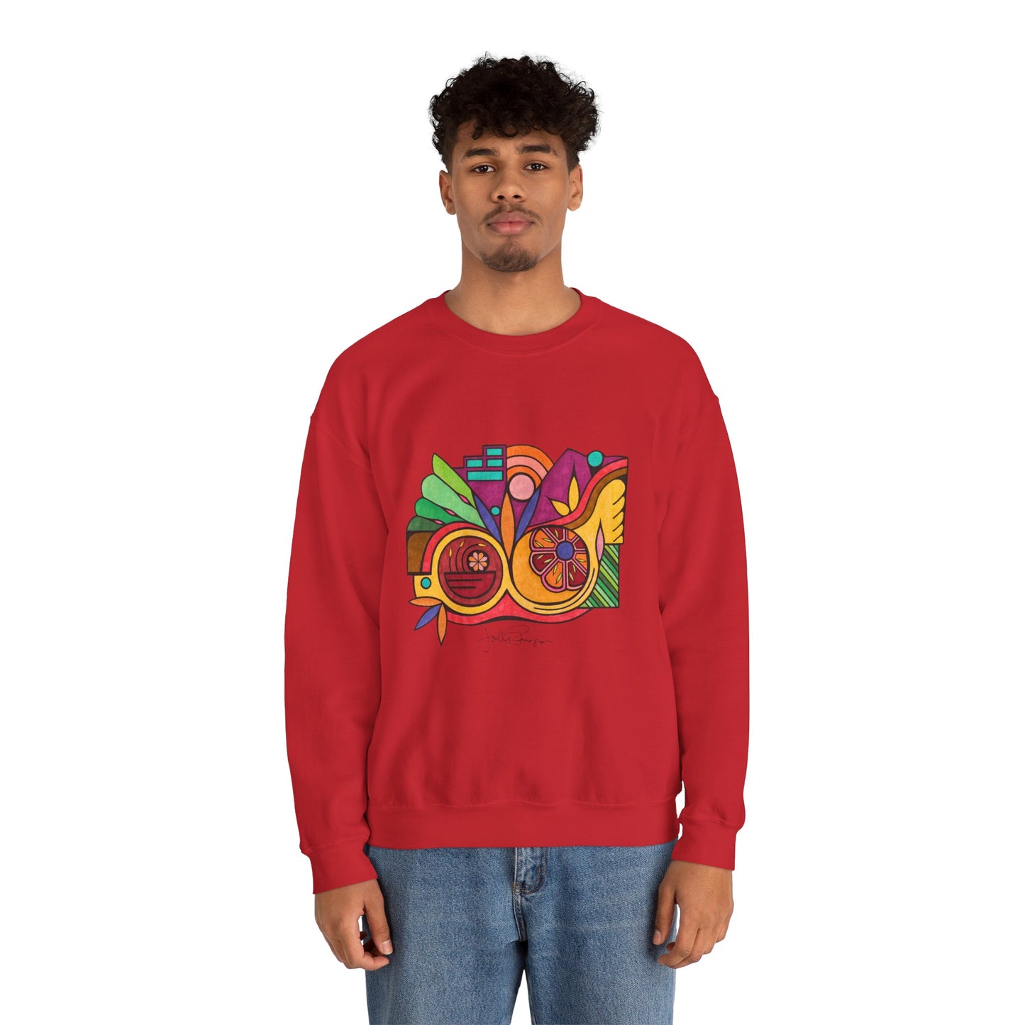 Leaving the Picture - Pullover Sweatshirt Premium Wearable Art