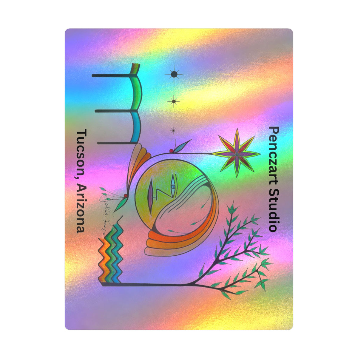 Custom Waterproof Vinyl Sticker | Sol Searcher