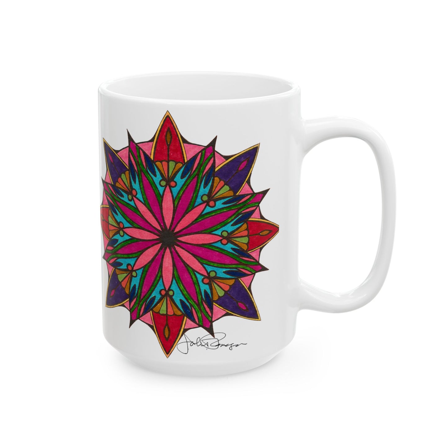 Moving - Wrap-Around Ceramic Art Mug (11oz & 15oz)