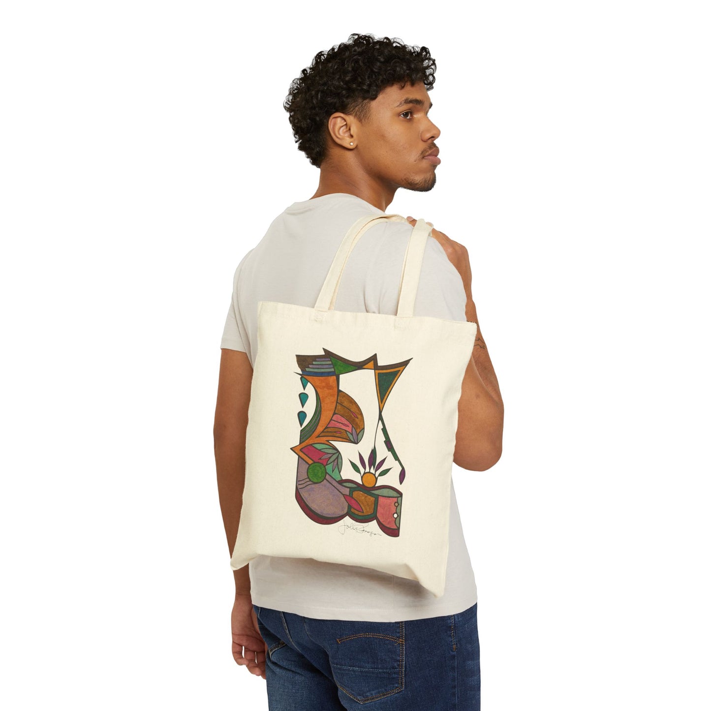 Life Cycle - Utility Canvas Premium Art Tote