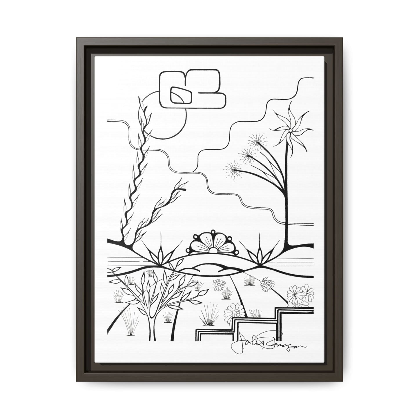The World is Round - Archival Gallery Matte Canvas