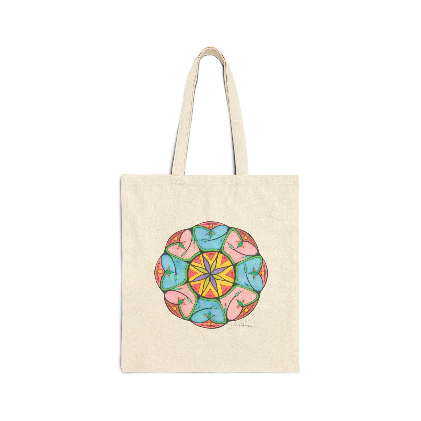 Heaven's Gate Mandala  — Utility Canvas Premium Art Tote