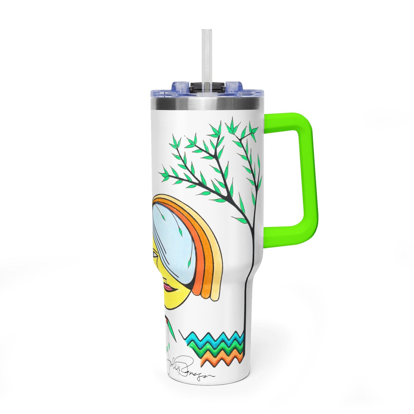 Sol Searcher - Wrap-Around Art Tumber (40 oz)