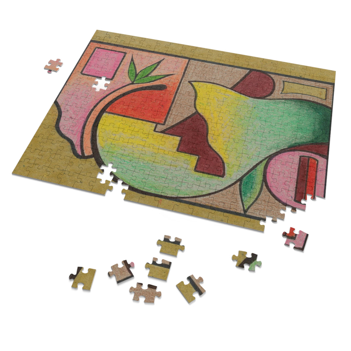 Premium Art Jigsaw Puzzle with Tin | Pear Salad