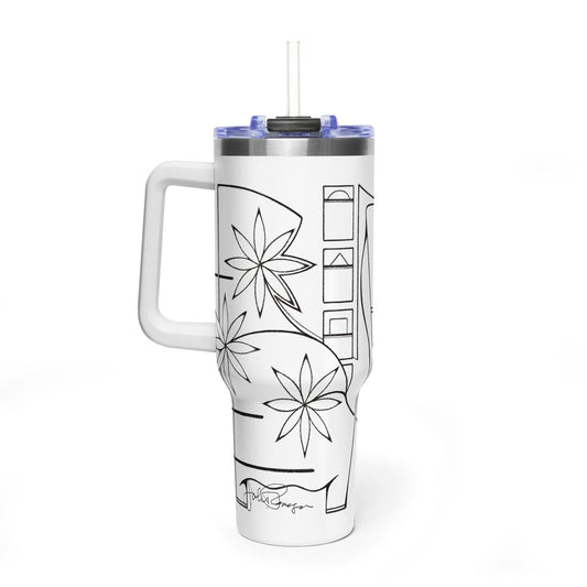 Exposed - Wrap-Around Art Tumbler (40 oz)