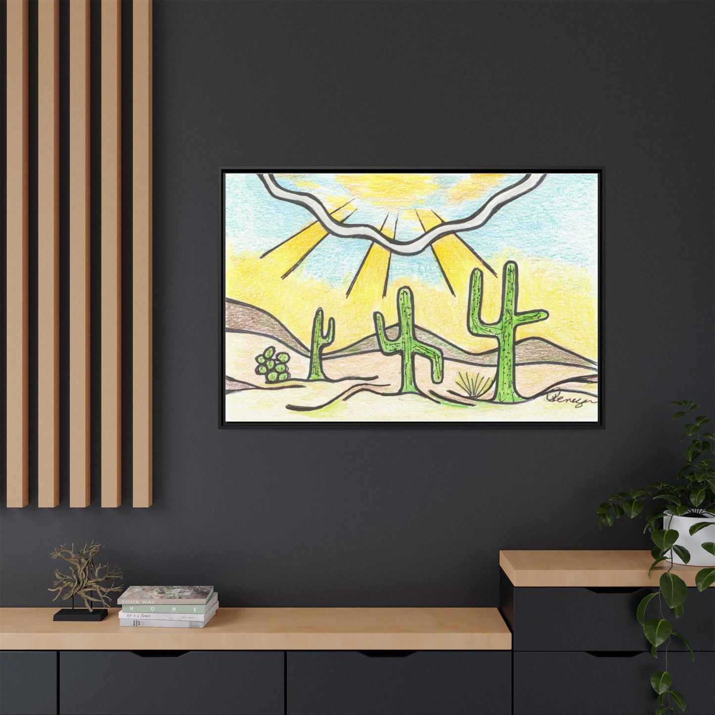 Saguaro - Archival Gallery Matte Canvas