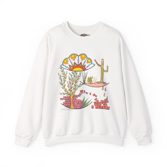 Premium Pullover Sweatshirt Wearable Art | Building Arizona
