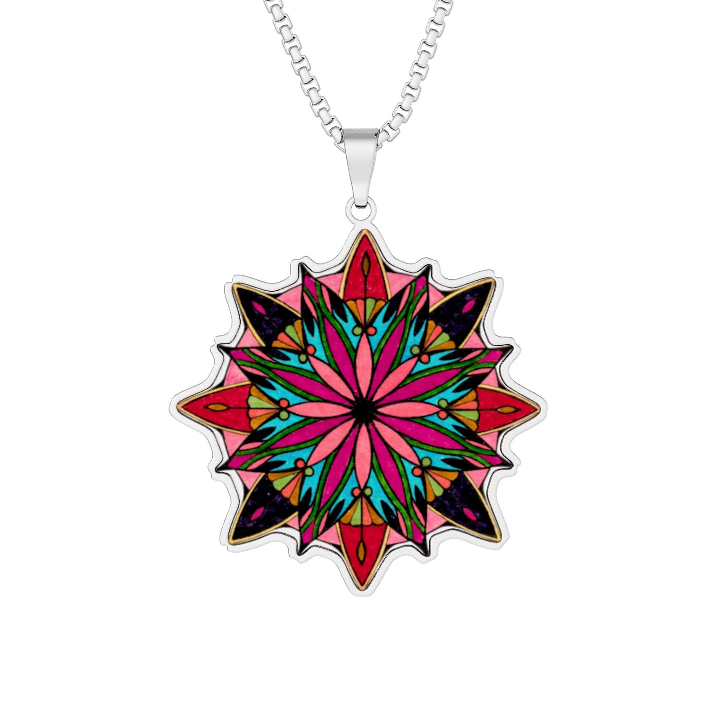 Moving Mandala - Premium Pendant Art Necklace
