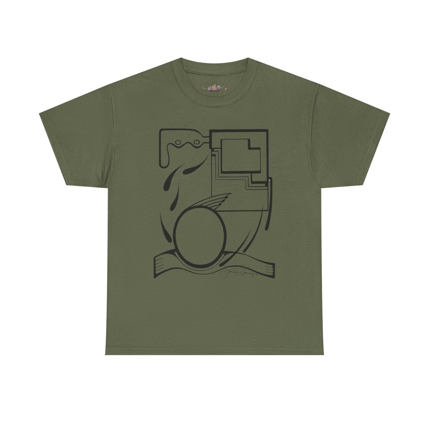 Fleeing the Storm - Short Sleeve Premium Wearable Art