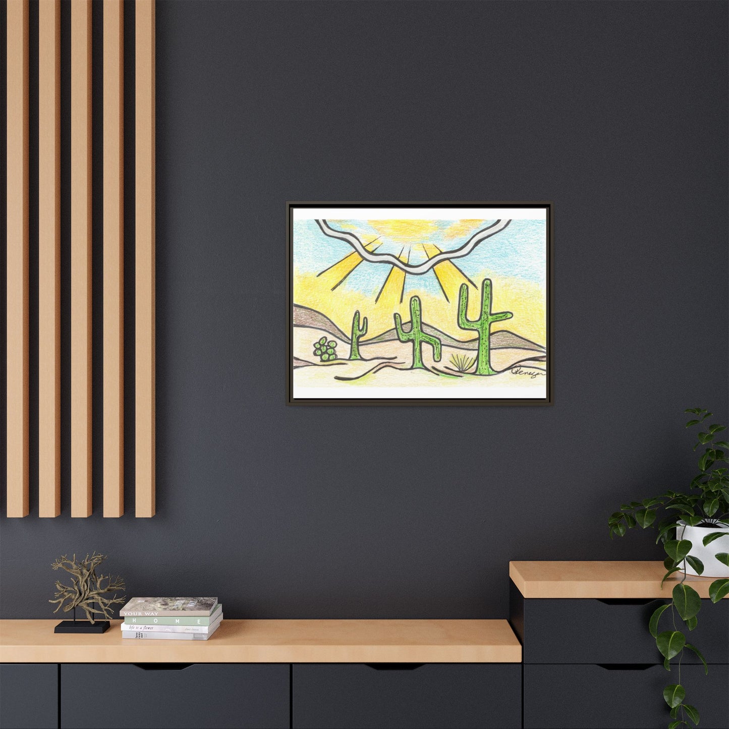 Saguaro - Archival Gallery Matte Canvas