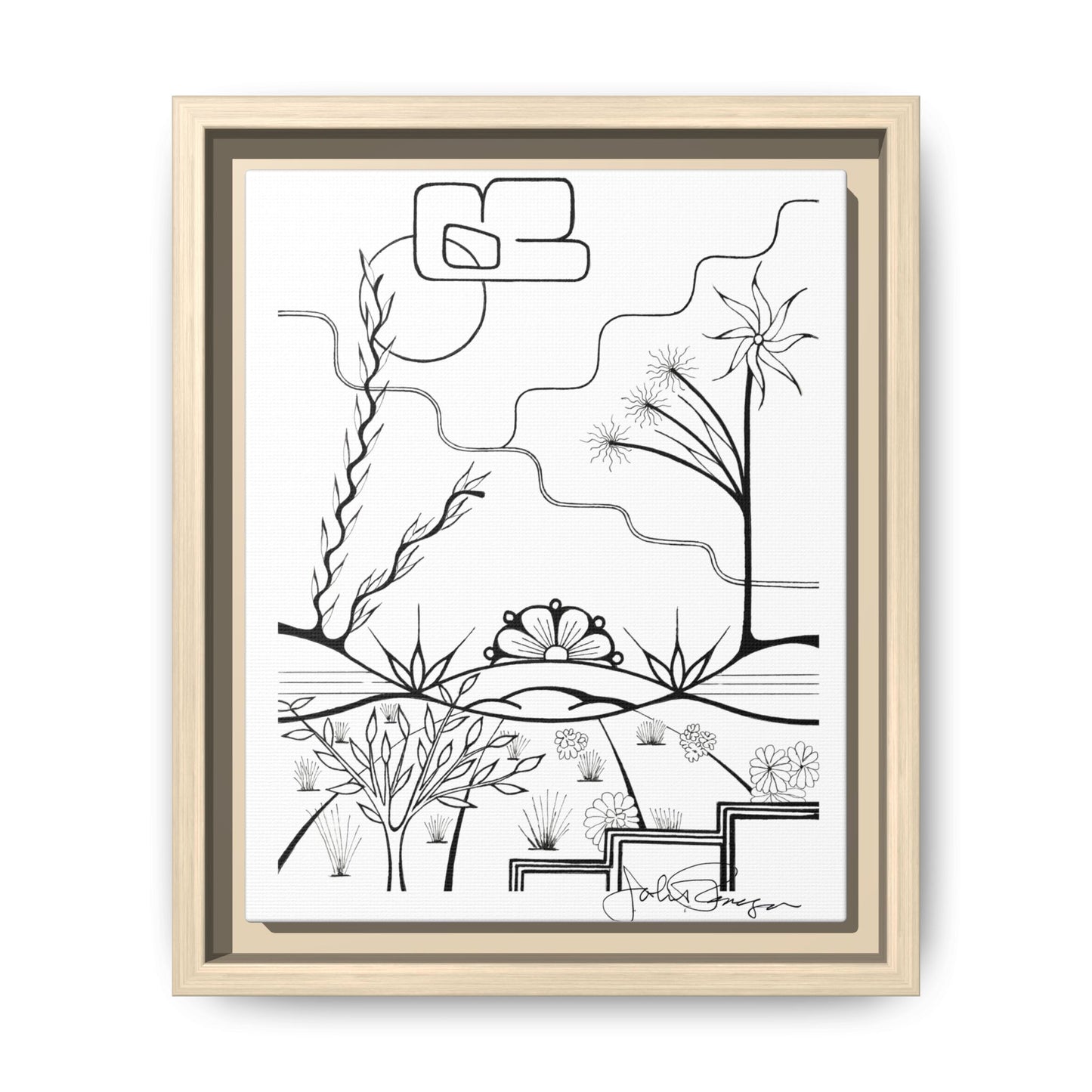 The World is Round - Archival Gallery Matte Canvas