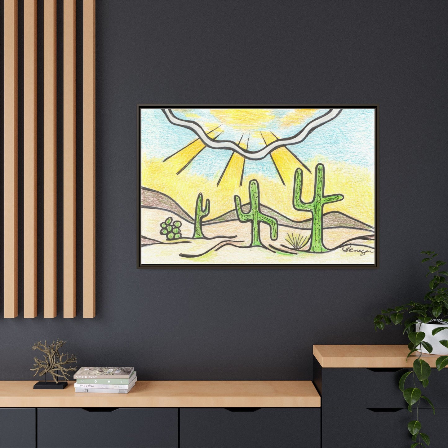 Saguaro - Archival Gallery Matte Canvas