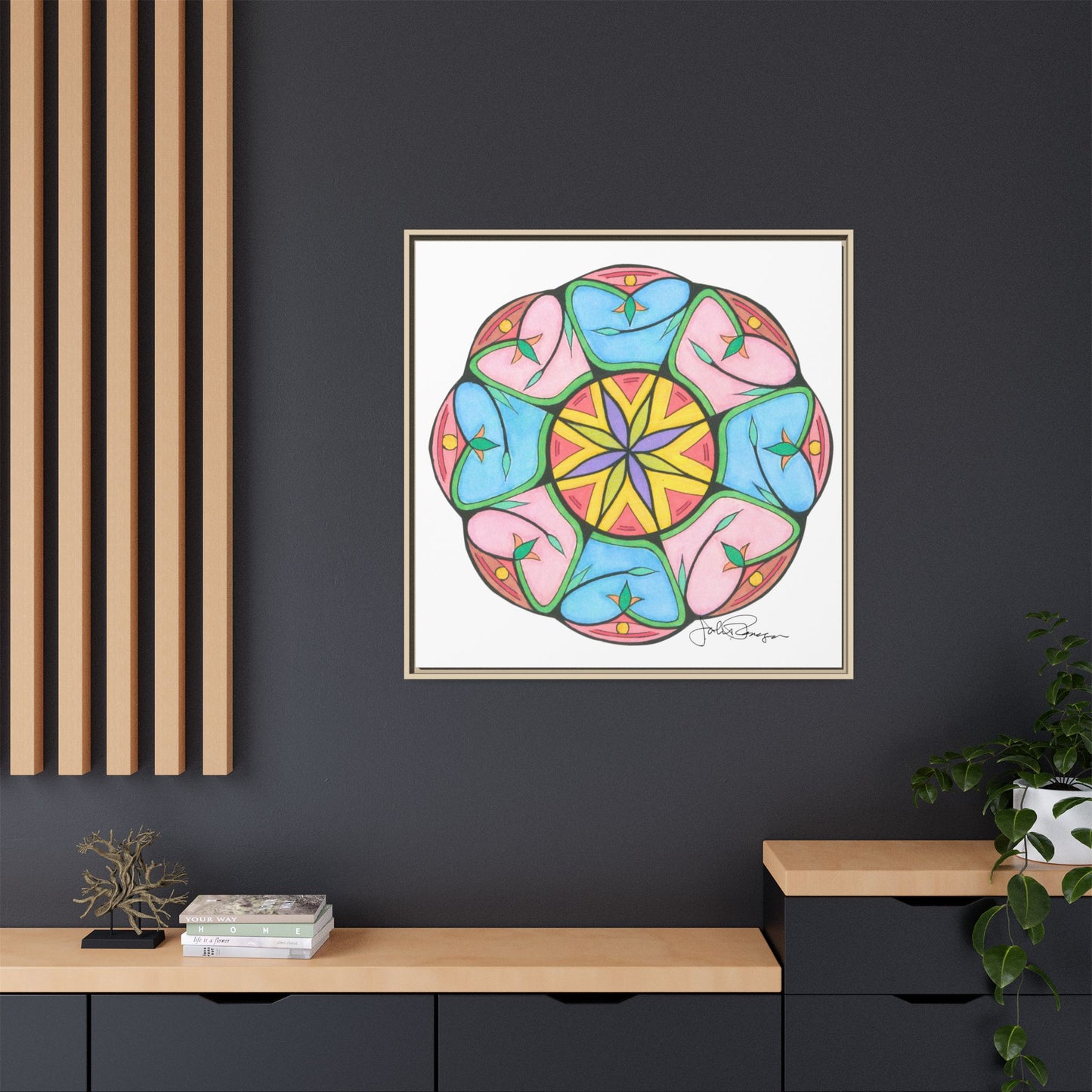 Heaven's Gate Mandala - Archival Gallery Matte Canvas