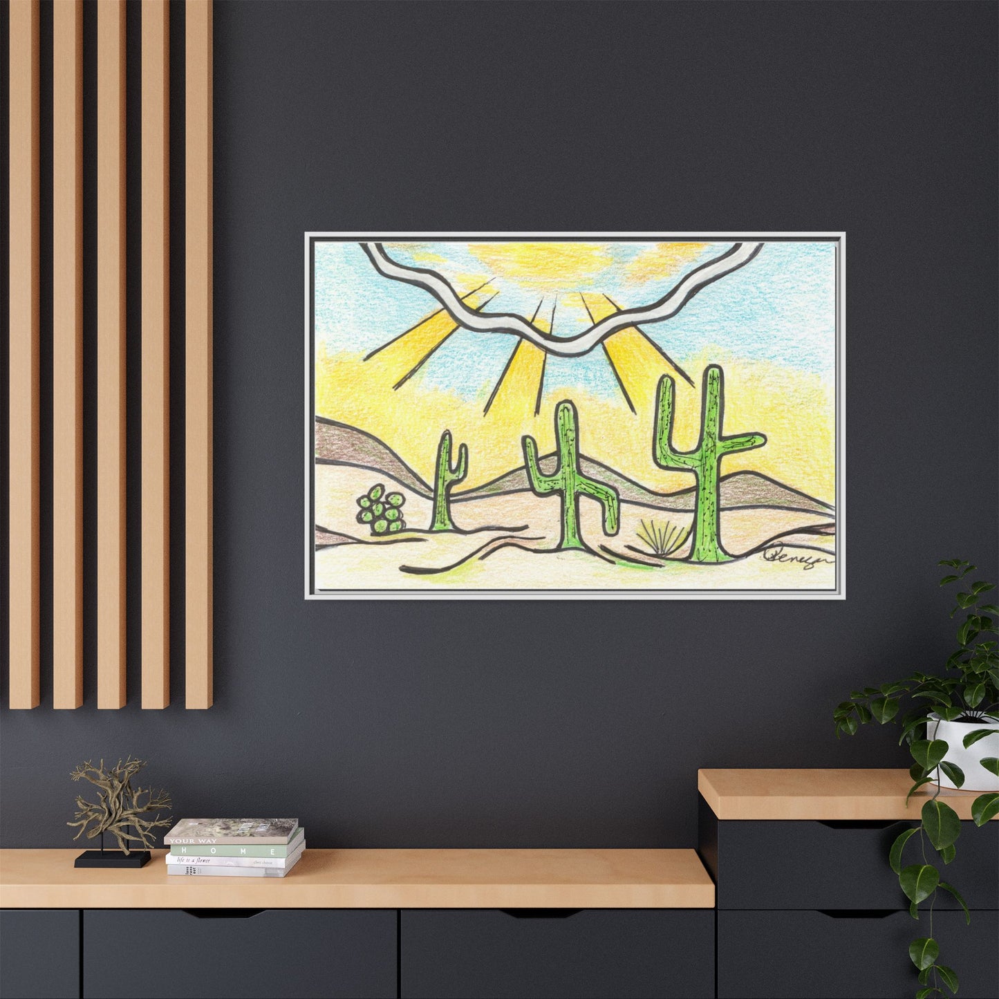 Saguaro - Archival Gallery Matte Canvas