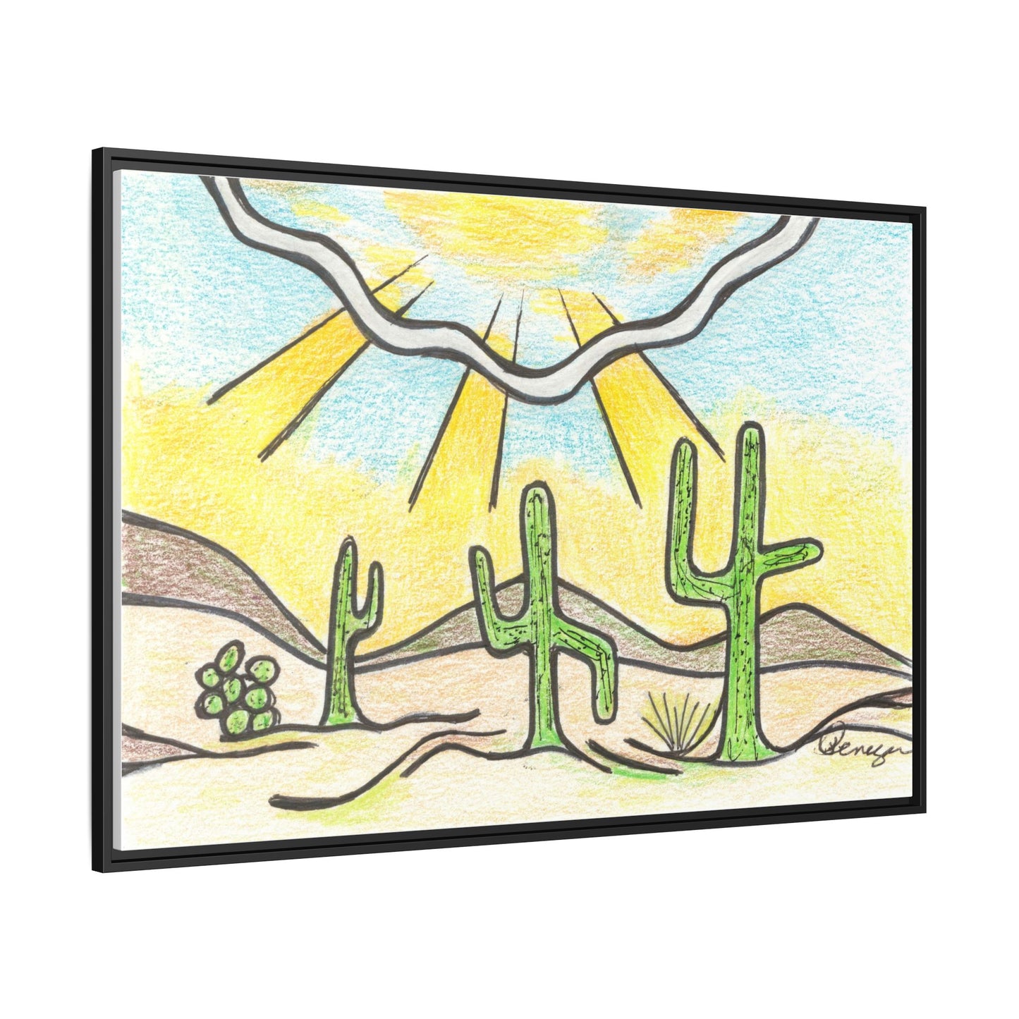Saguaro - Archival Gallery Matte Canvas
