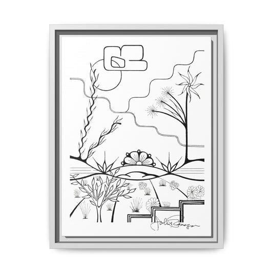 The World is Round - Archival Gallery Matte Canvas