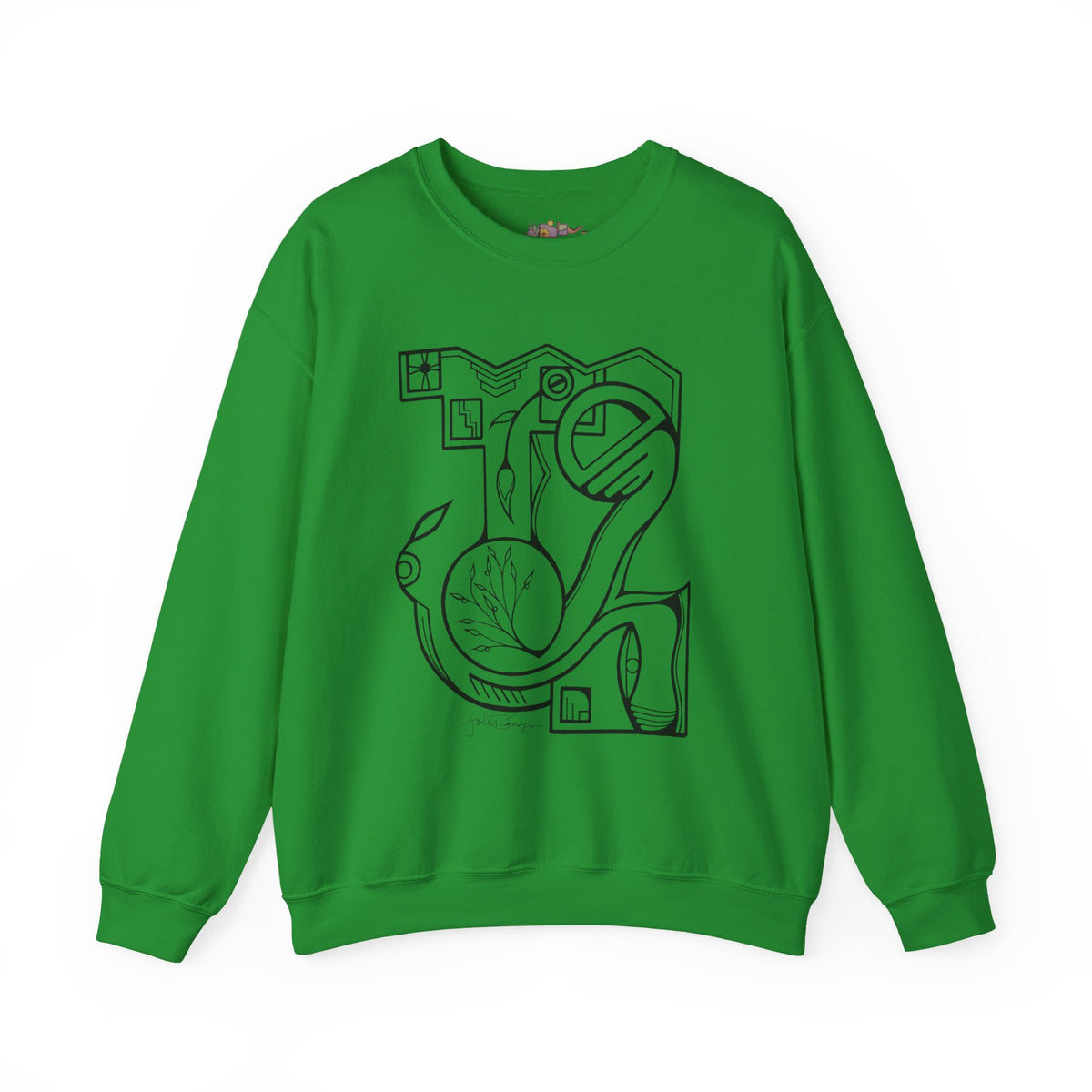 Premium Pullover Sweatshirt Wearable Art | Visions of Tomorrow